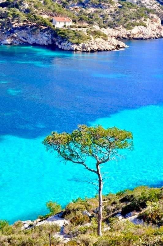 Mon Petit Paradis, Cassis Centre Apt 90 M2, 200 M Mer, Terr Plein Sud, Clim Park Prive Exterior foto